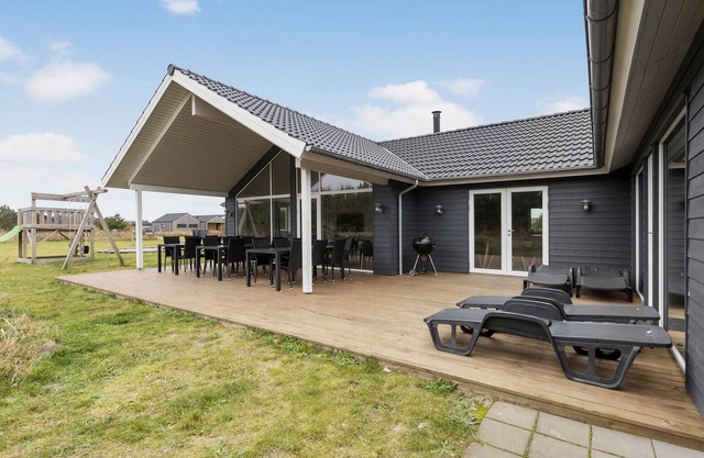Lovely home in Jerup with sauna