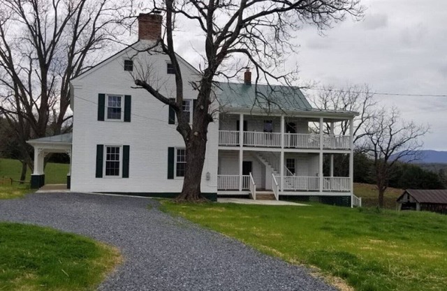 Luray farmhouse on the river