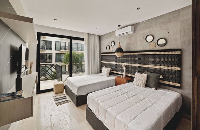 Luxury 2BR w/King Bed, Pool, Gym & Rooftop Near Tulum’s Best Beaches & Dining
