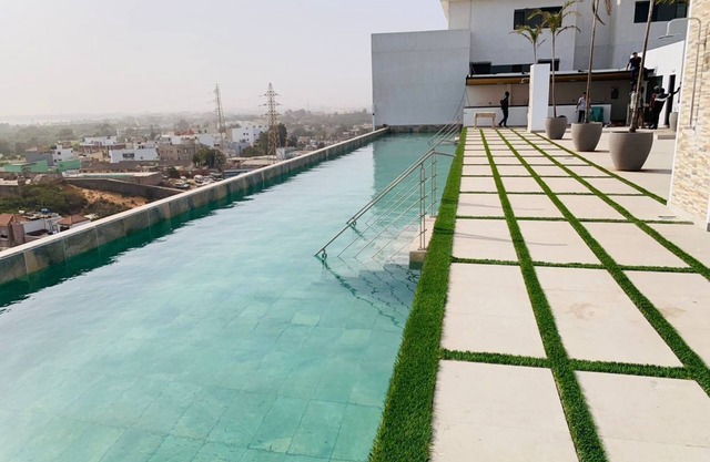 Luxury apartment with swimming pool