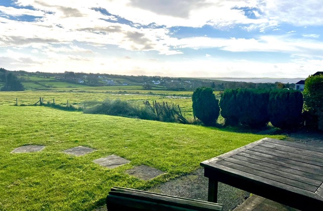 Luxury five-star accommodation with sea views on the Wild Atlantic Way, Ireland.