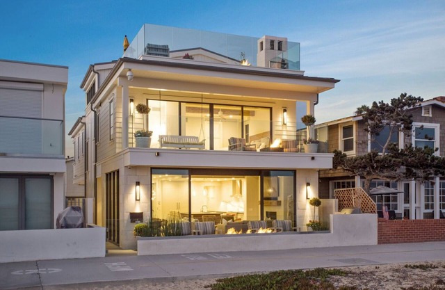 Luxury home right on the Boardwalk/Beach