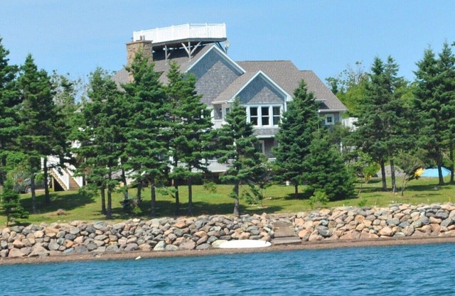 LUXURY HOME WITH GUEST HOUSE ON ACADIAN ISLAND ESTATE