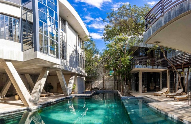 Luxury Jungle Retreat with Private Pool in Aldea Zama