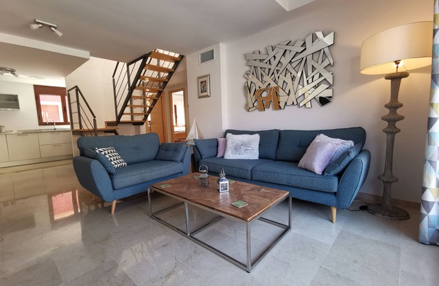 Luxury penthouse with 4 pools, close to beaches, restaurants and golf.