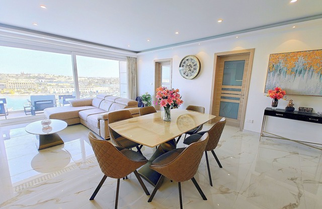 Luxury Seafront Haven in Sliema, Malta
