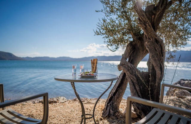 Luxury Stone-built 160sqm Villa in Olive Groove, On Waterfront