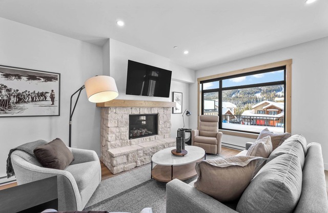 Luxury three bedroom townhome #7 at Switchback Creek in Sun Peaks