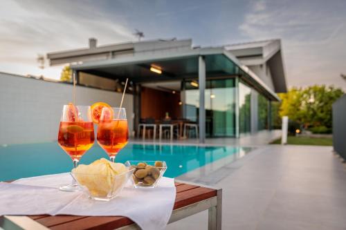 LUXURY VILLA RUBIN with Jacuzzi POOL GYM & SPA near Venice and Padua