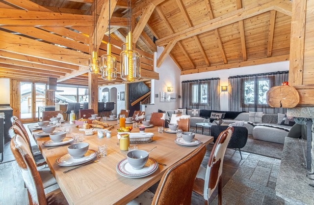 Magnificent luxury chalet for families or groups. Well being guaranteed
