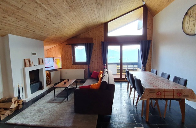 Magnificent apartment - Amazing view, at the foot of the slopes