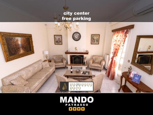 MANDO PATRASSO - Clasical apartment in the center of Patras with free parking