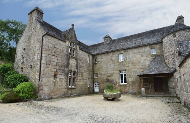 Mansion in Brittany by Forest & Lake