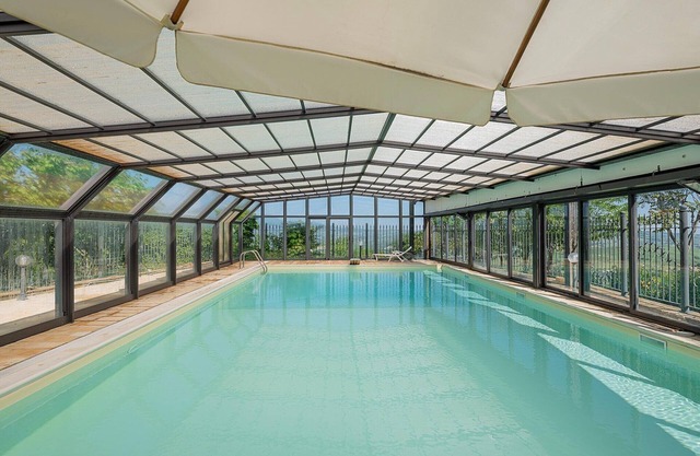 Marche Hilltop Villa with Pool