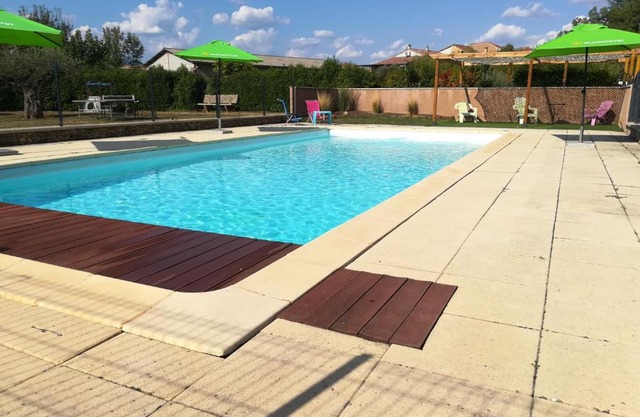 Mas du droulet piscine chauffée