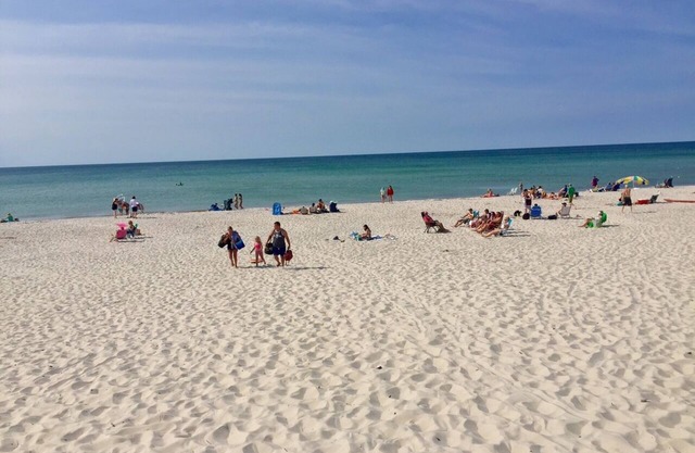 MAYFLOWER BEACH! Waterview Home with Central A/C Across from Mayflower Beach