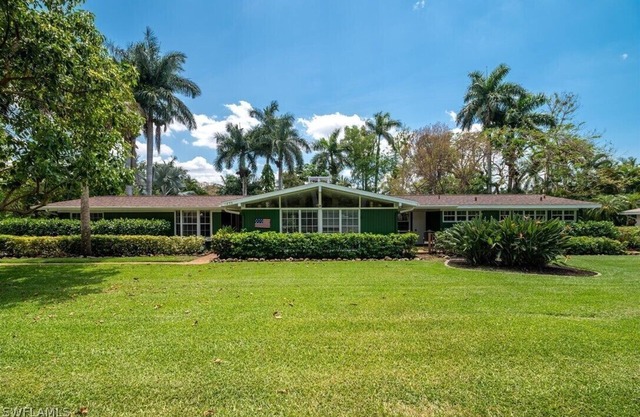 Mid-Century Modern Retreat near River