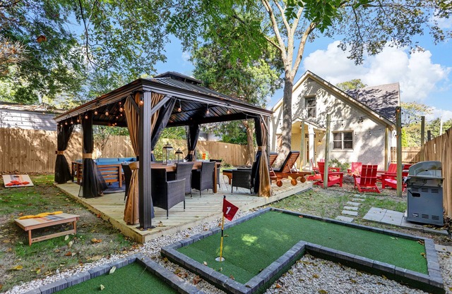 Mini Pool, Mini Golf! Modern Vintage Memphis