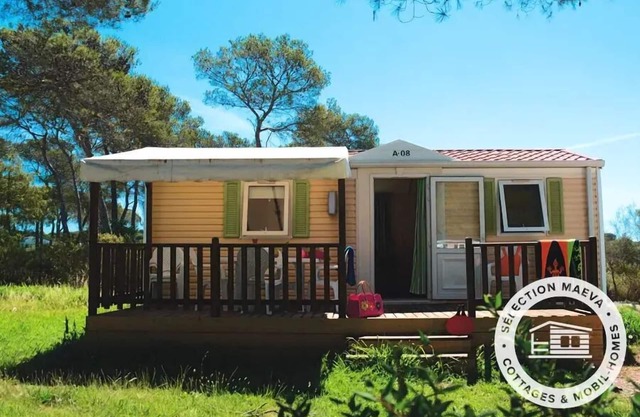 Mobile Home 3 Rooms 4/6 Persons Air-conditioned + TV