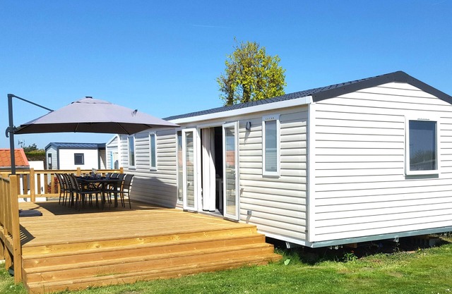 Mobile home, comfort and tranquillity 3 km from Granville and 1 km from the sea