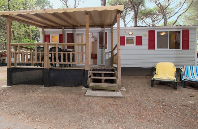 Mobile Home in Po Delta Park with Beach Access
