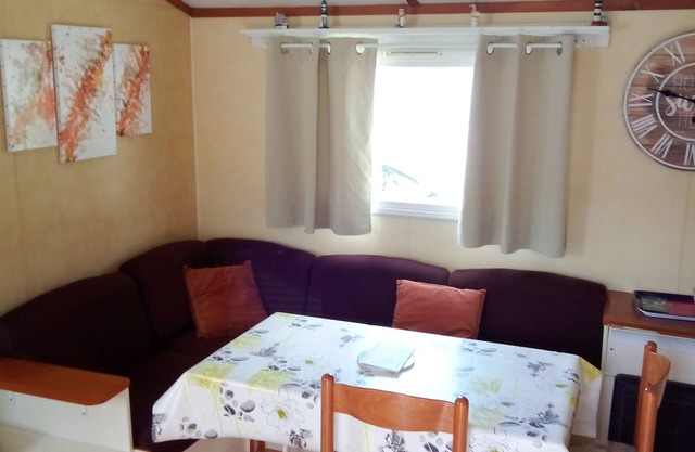 Mobilhome 4 pers, oléron, camping les TAMARIS à la cotinière