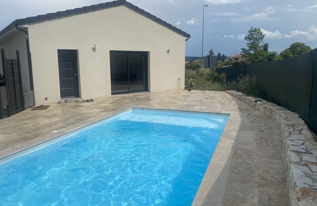 Modern villa with pool
