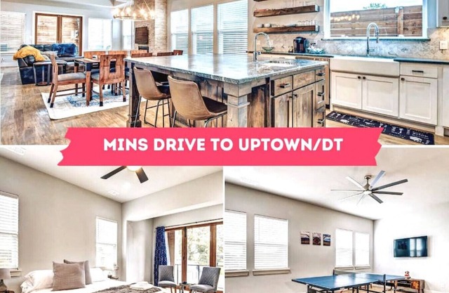 Modern 4BR Home I Ping Pong I Near Downtown Dallas I Mins to Bars/Restaurants