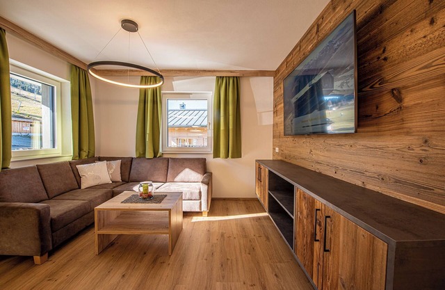 Modern apartment with mountain view, sauna, and close to the slopes
