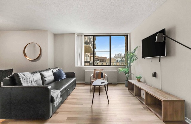 Modern Apt in Crystal City – BBQ Zone & Gym