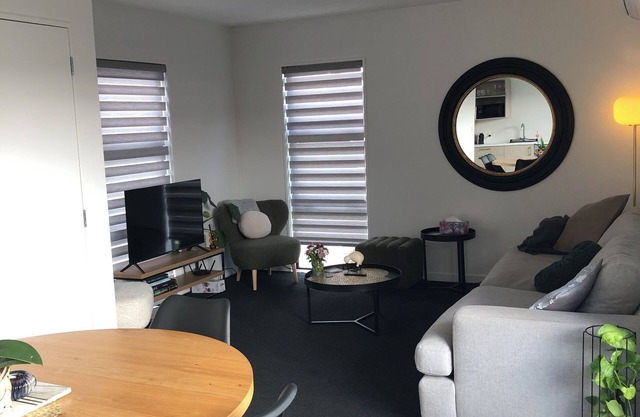 Modern, central, vibrant 3-bedroom townhome with AC and WiFi in Christchurch