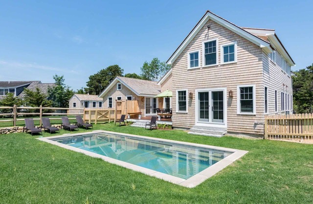Modern Farmhouse Compound With Pool And Party Barn