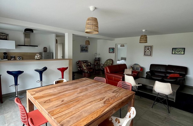 Modern House Near Beach and Village in Groix
