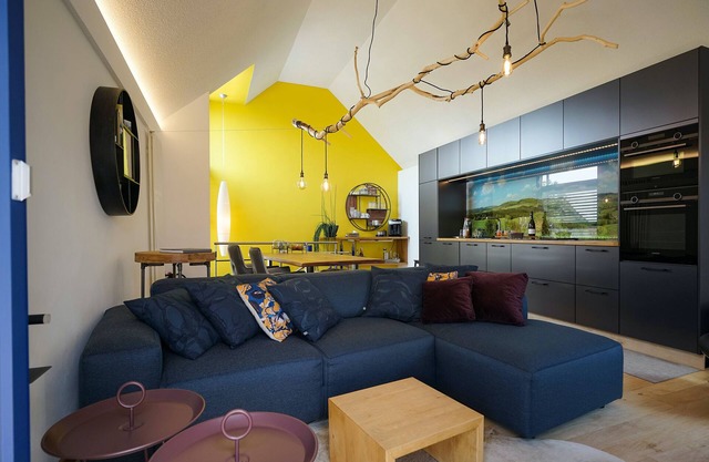 Modern loft with terrace in the Hessian KegelSpiel!