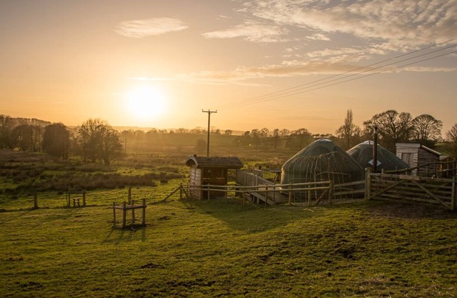 Mongolian Yurts Fordhall Organic Farm