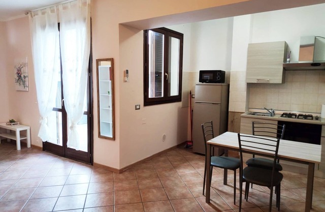 Monolocale con resede esterno privato