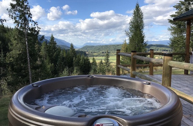 Mountain cabin with HOT TUB and Amazing View!