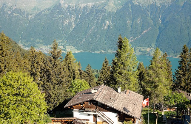 "Munggestübli" on Axalp - with a heavenly view