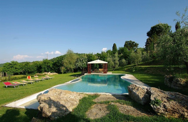 My Rental Homes - Villa Incanto with pool offers an amazing view of Montepulicano