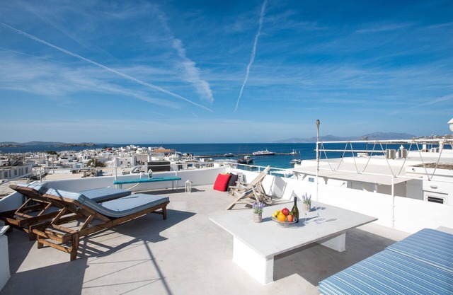 Mykonos Town Panorama with Private Terrace