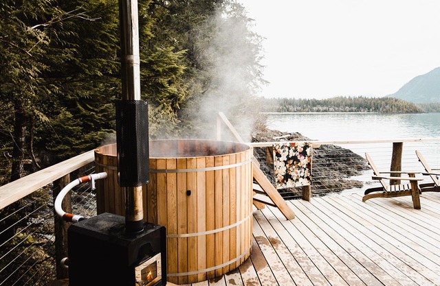 Nature retreat centre on Vargas Island