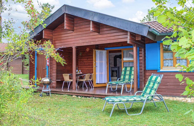 Nature vacation with the family in the wooden house in the biosphere area Swabian Alb.