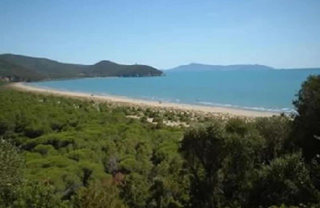 Near the sea flat with terrace in lovely village