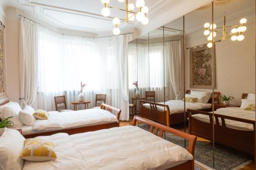 NEU - 4 Zimmer, 4 Betten, 5 Min zum HBF, Terrasse, 160qm