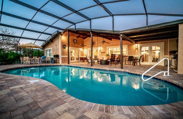 NEW! Apollo Beach Canal front Home w/Private Pool, Dog Friendly
