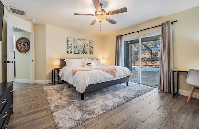 NEW Coastal 3BR Oasis | Heated Pool & Spa, Fire Pit, Game Room