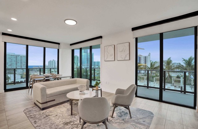New Coastal Luxury | Elegant 2BR/2 BA in Premier Miami Beach High-Rise