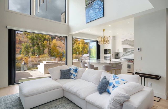 New Listing! Yampa Lux Living - Gorgeous Property ON the River Downtown - Howelsen Hill Views!
