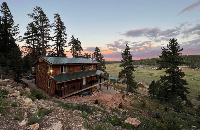 New Log Cabin - 3 bed 2 bath with 180 degree unobstructed views