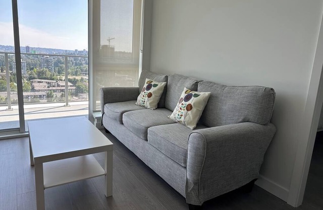 New luxury two beds two baths suite near Lougheed station and shopping mall